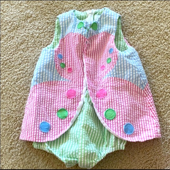 Florence Eiseman Other - Florence Eiseman 12 month stripe bubble